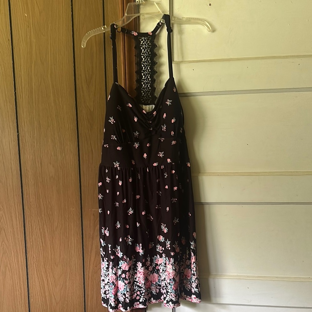 No Boundaries Black Lace Dress